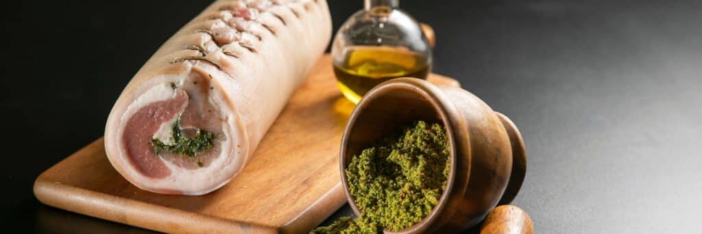 Porchetta chimichurri