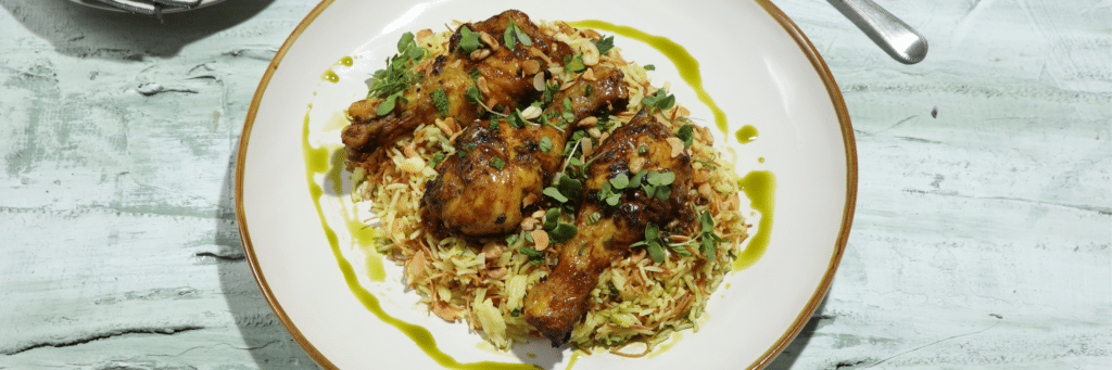 Κοτόπουλο tandoori με αρωματικό ρύζι