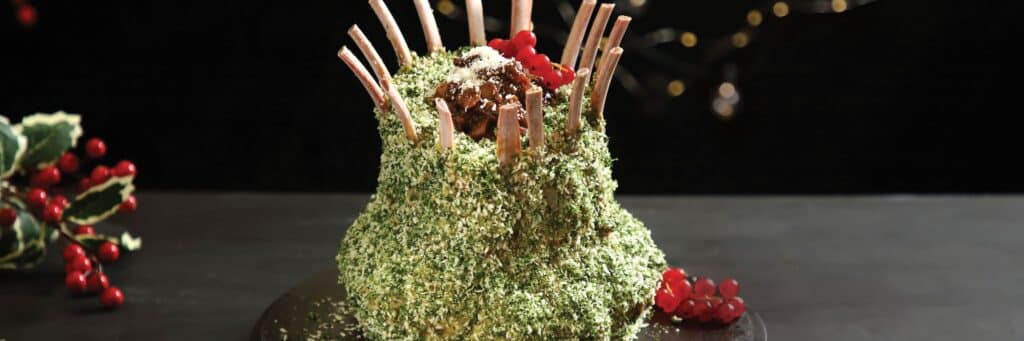 ΜΑΥΡΟΣ ΧΟΙΡΟΣ ΜΕ PISTACHIO ΚΑΙ ΚΡΟΥΣΤΑ CHIMICHURRI