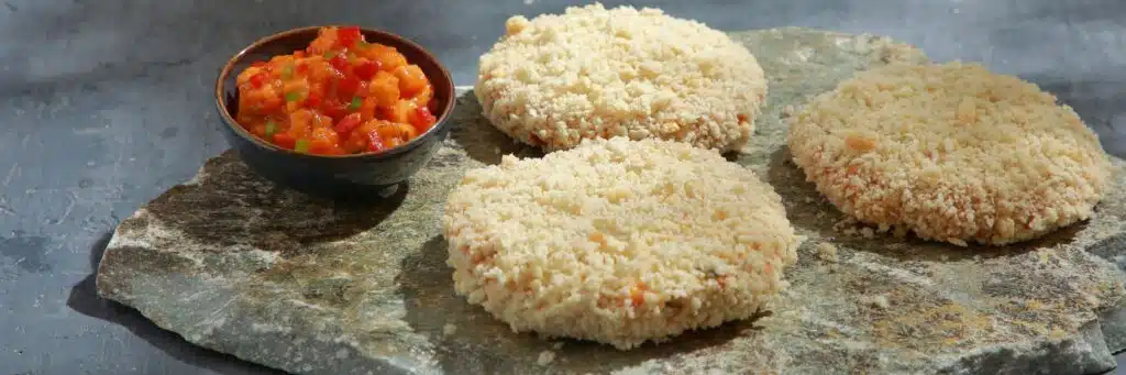 Crunchy veg burger