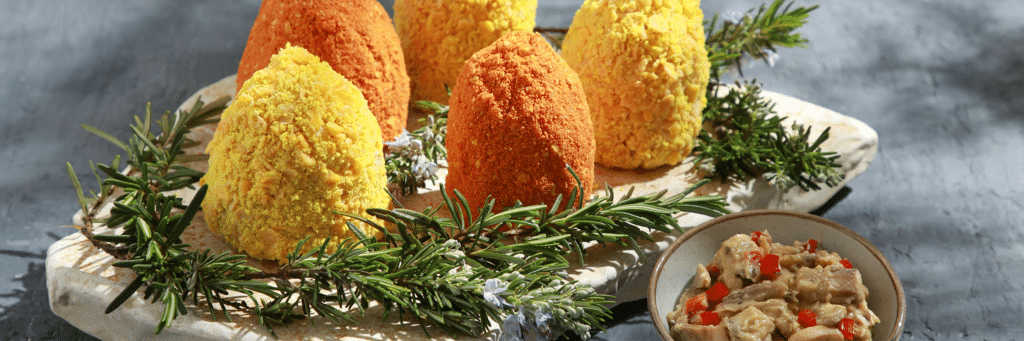 Easter eggs με γέμιση μανιταριών