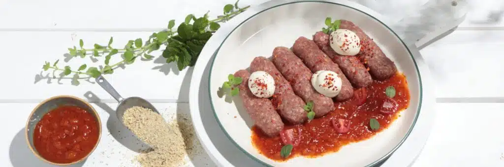 Μακεδονίτικα σουτζουκάκια γιαουρτλού