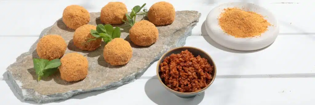 Τραγανές πλιγουροκροκέτες με μανιτάρια