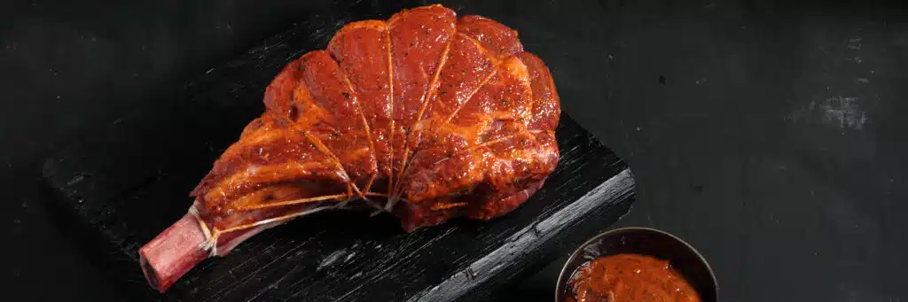 rib eye on the bone