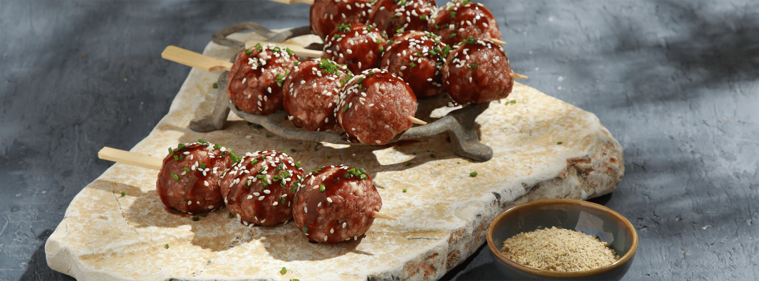 Asian fusion meatballs