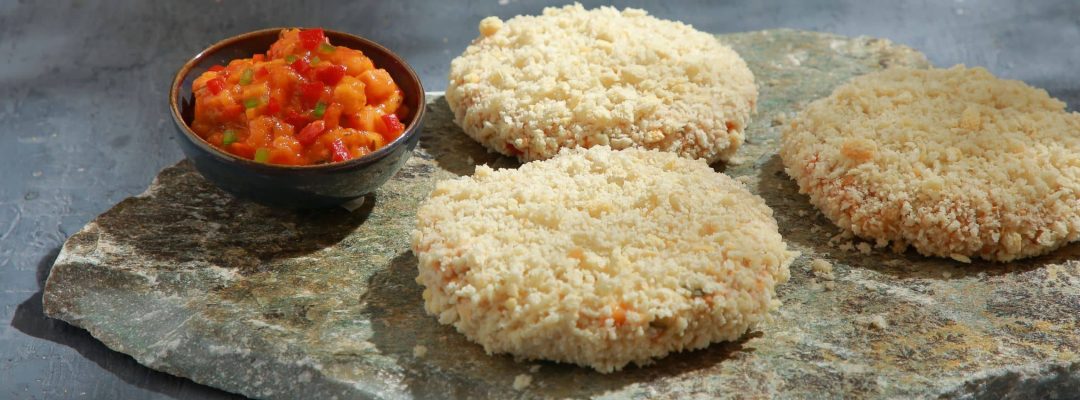 Crunchy veg burger