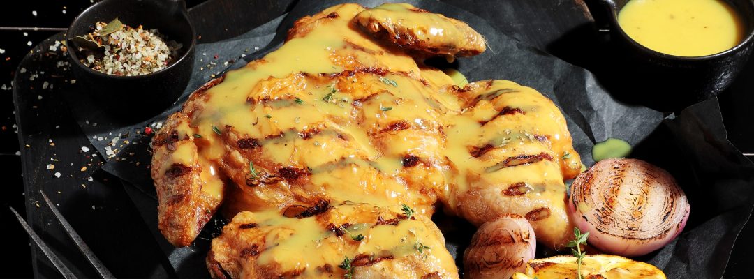 Grilled butterfly chicken