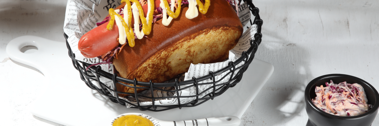 Lobster loaf με λουκάνικο sweet n spicy mustard 1