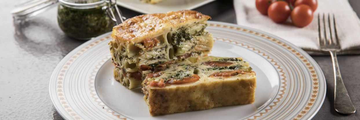 Ογκρατέν με βασιλικό