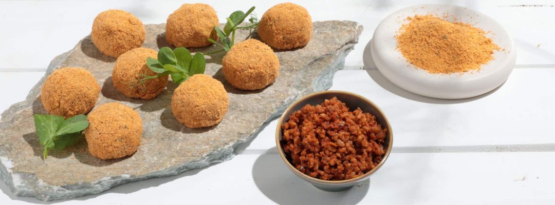 Τραγανές πλιγουροκροκέτες με μανιτάρια